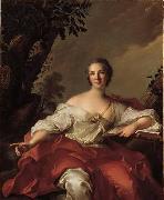 Jjean-Marc nattier Portrait of Madame Geoffrin oil on canvas